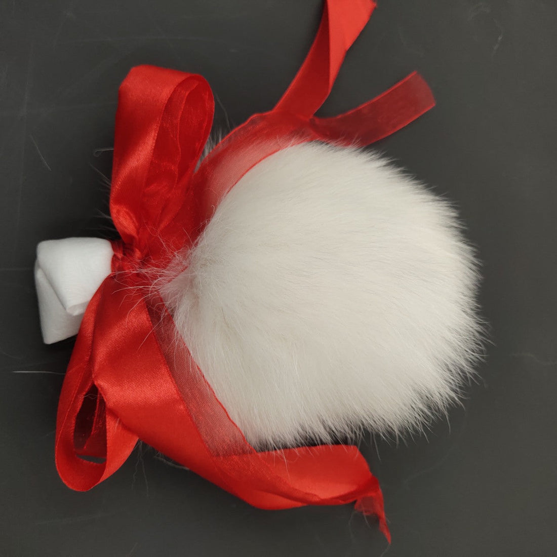 Nine Tailed Fox White Furry Tail Butt Plug