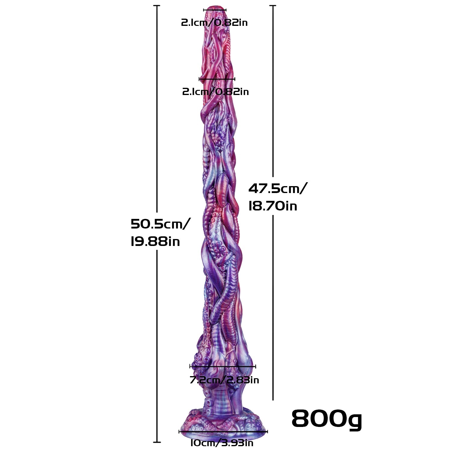 20 Inch Monster Tentacle Dildo Camera