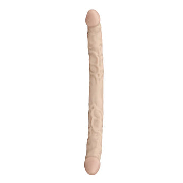 16 Inch Realistic Textured Double Headed Dildo