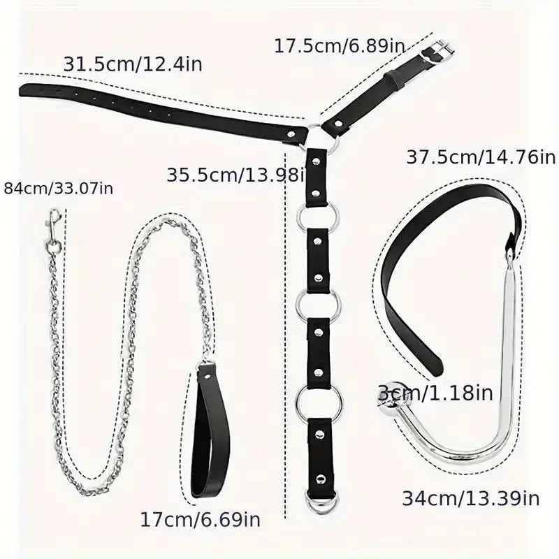BDSM Bondage Kit with Anal Hook