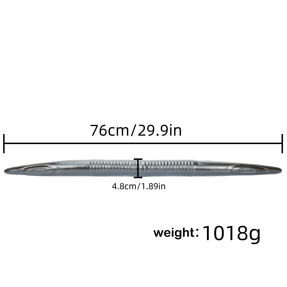 Extra Long Eel Double Head 30 Inch Dildo
