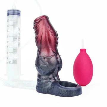 5 Inch Dog Knot Squirting Penis Sleeve