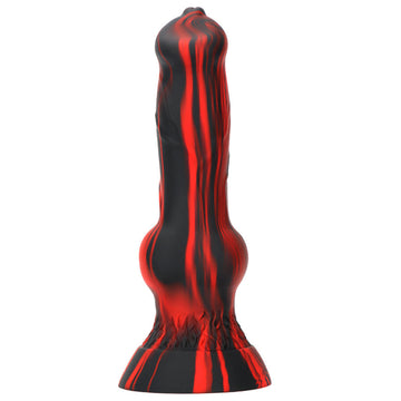 7 Inch Dog Knot Silicone Anal Dildo