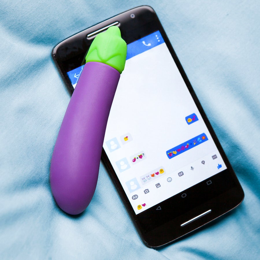 Cute Small Eggplant Clit Vibrator