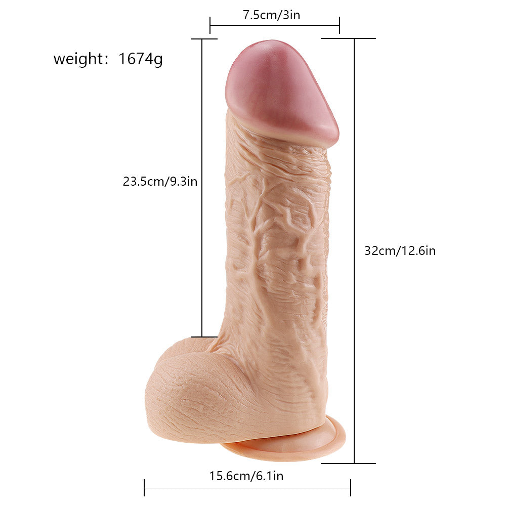 12 Inch Realistic Huge xxl Dildo