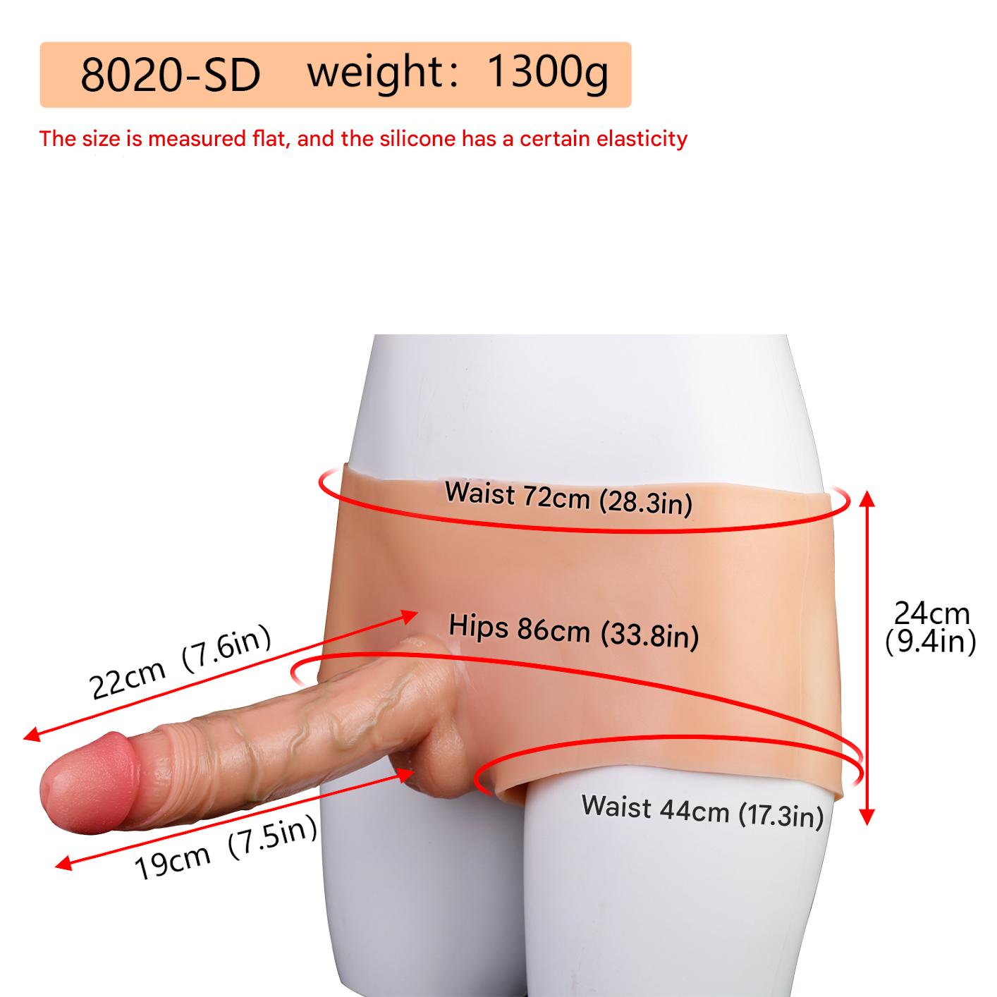 Soft Strap On 7 Inch Realistic Dildo Pants