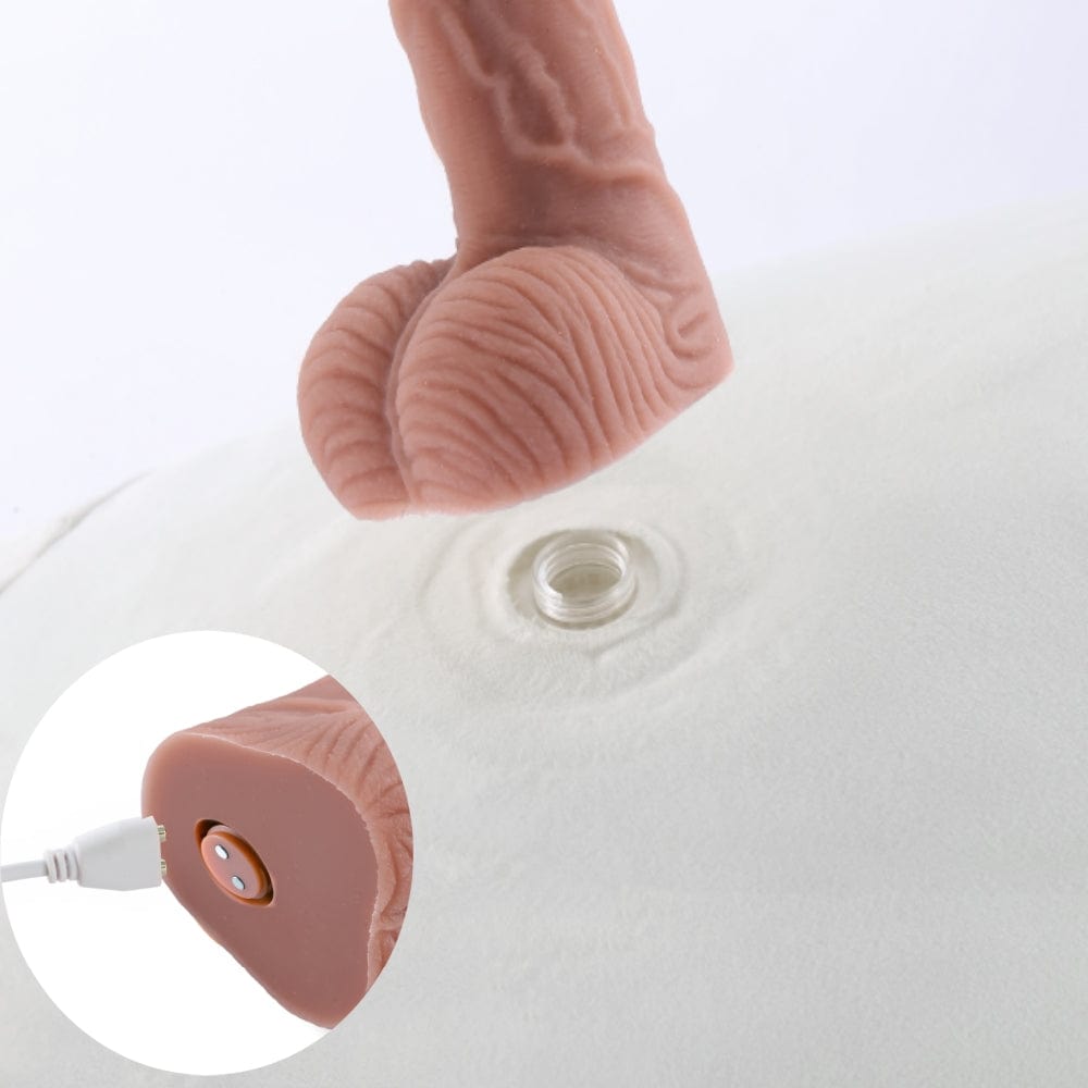 Dog Plush Toy Hidden Dildo Machine