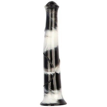16 Inch Zebra Penis Big Horse Dildo