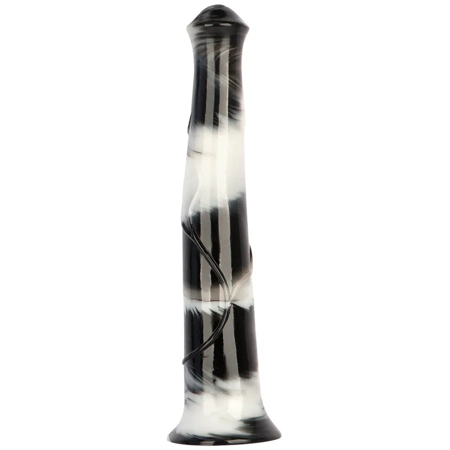 16 Inch Zebra Penis Big Horse Dildo