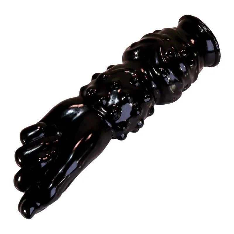 10 Inch Black Fist Anal Dildo