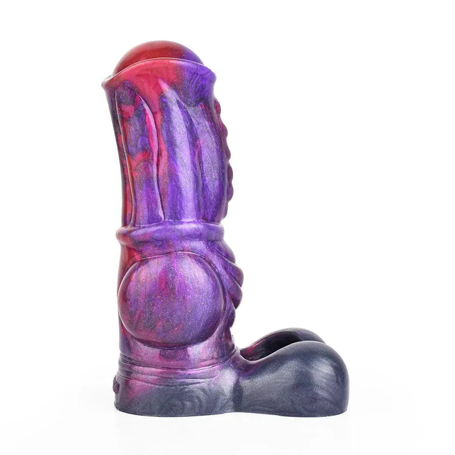 6 Inch Purple Monster Horse Cock Sleeve