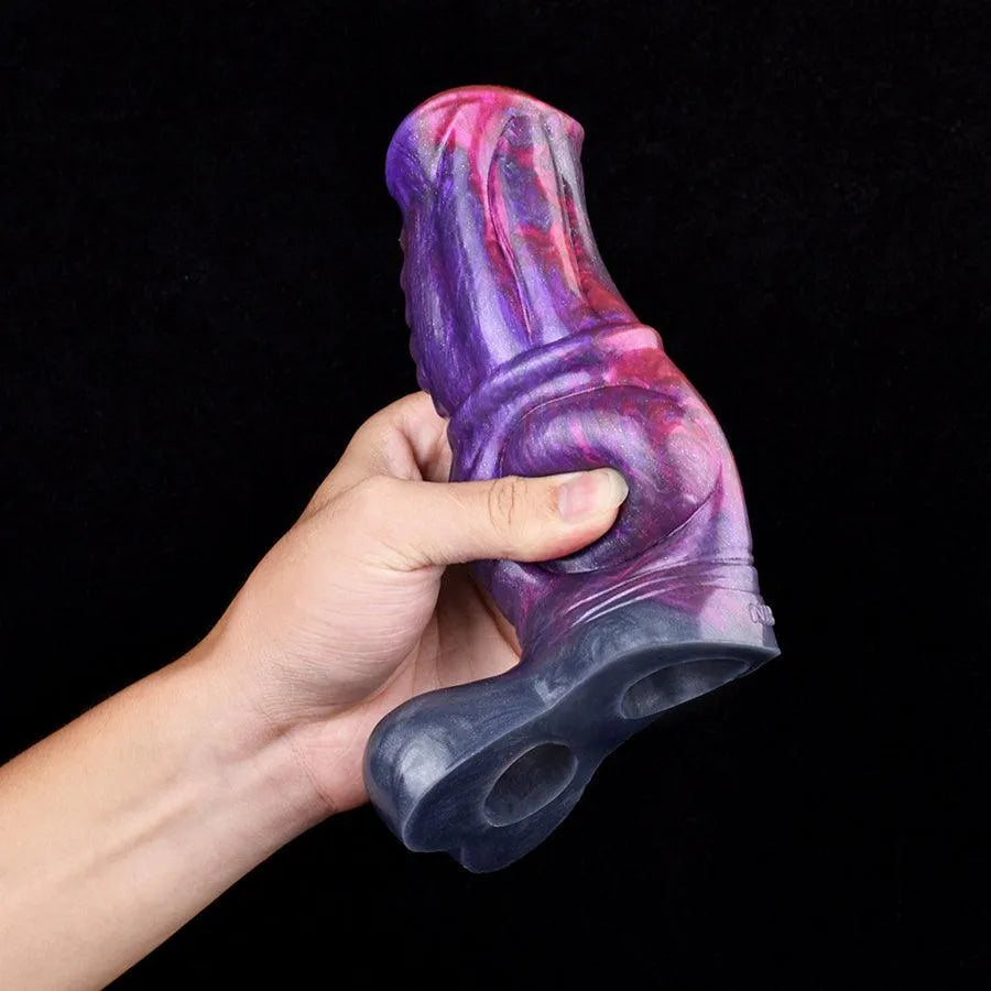 6 Inch Purple Monster Horse Cock Sleeve