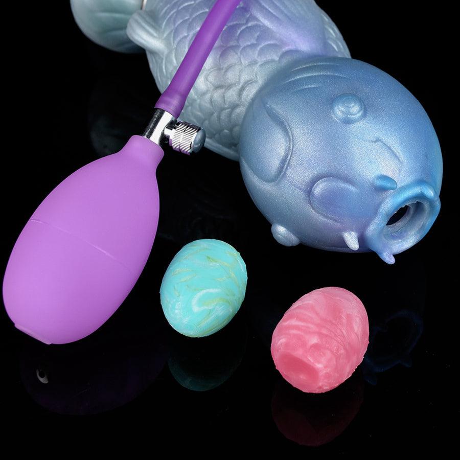 Blue Fantasy Carp Creature Ovipositor Toy