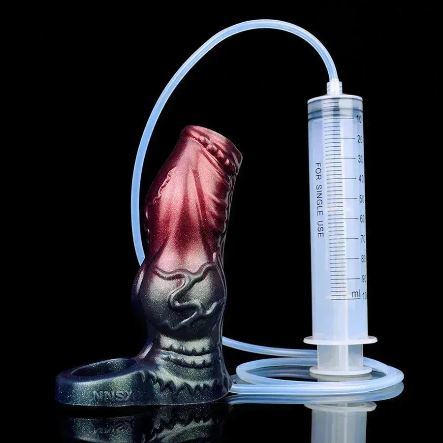 5 Inch Dog Knot Squirting Penis Sleeve