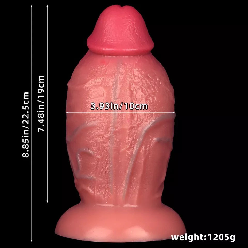 Wide Dildo 4 Inch Diameter Realistic Giant Dildo