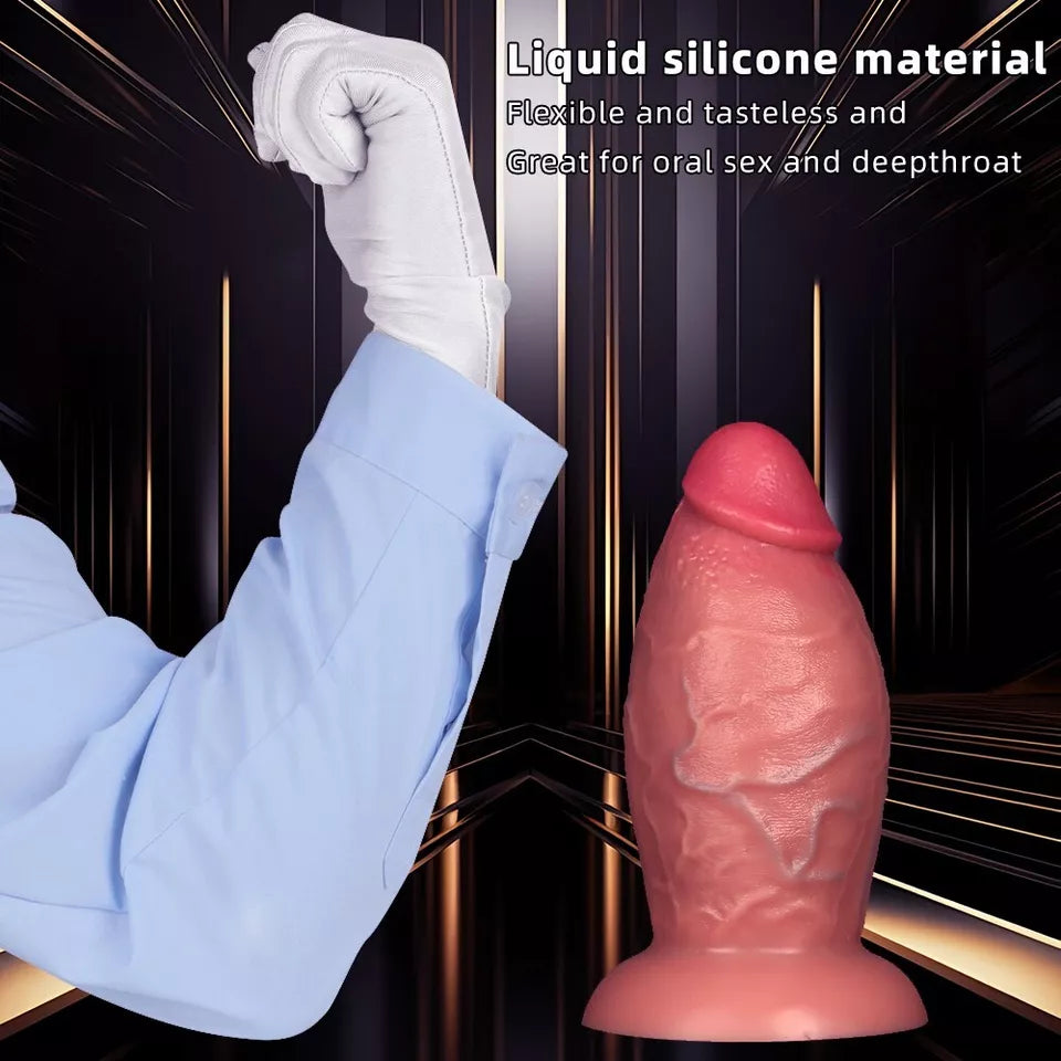 Wide Dildo 4 Inch Diameter Realistic Giant Dildo