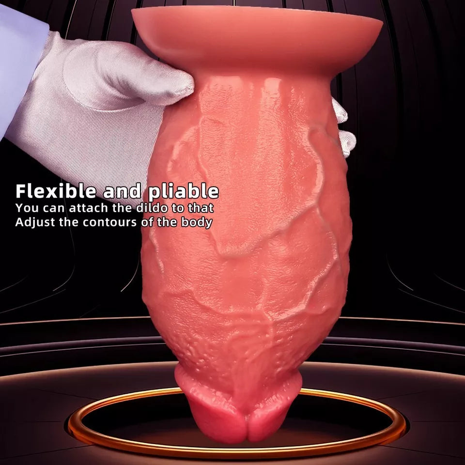 Wide Dildo 4 Inch Diameter Realistic Giant Dildo