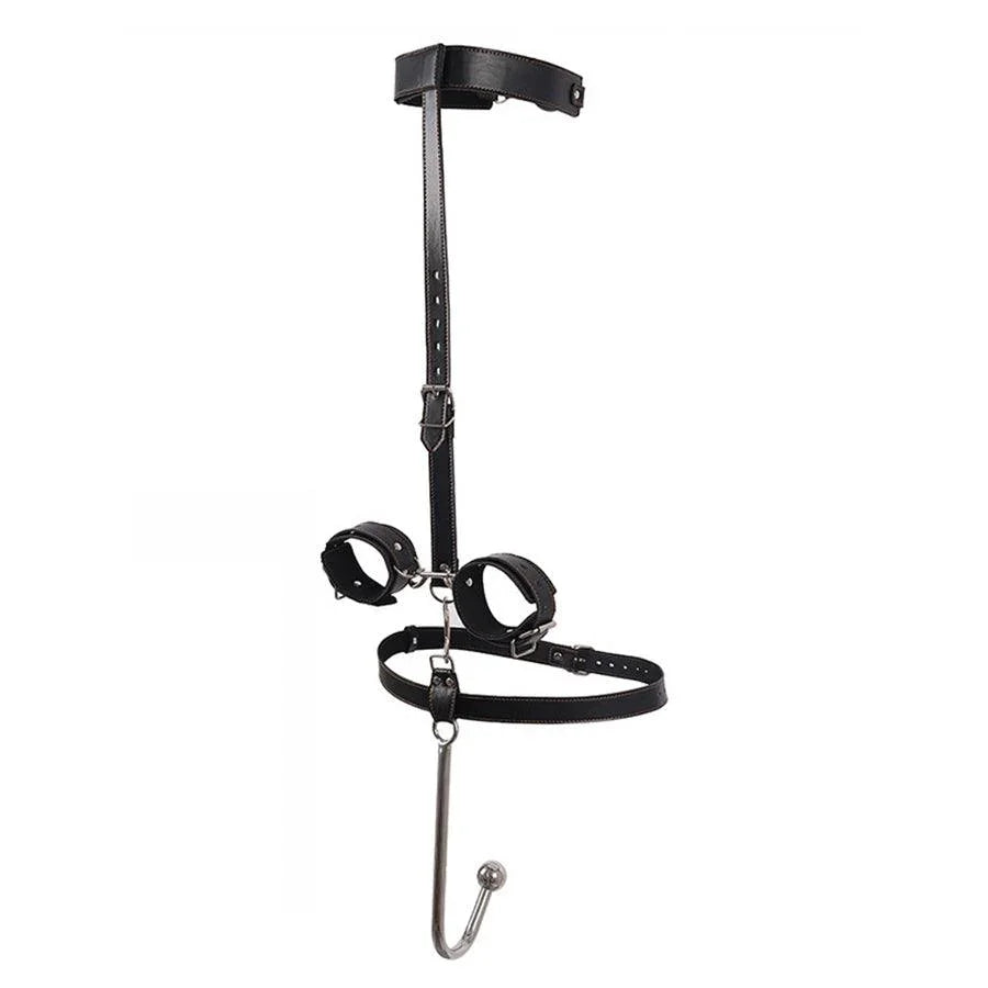 Bongage Gag With Hanging Anal Hook