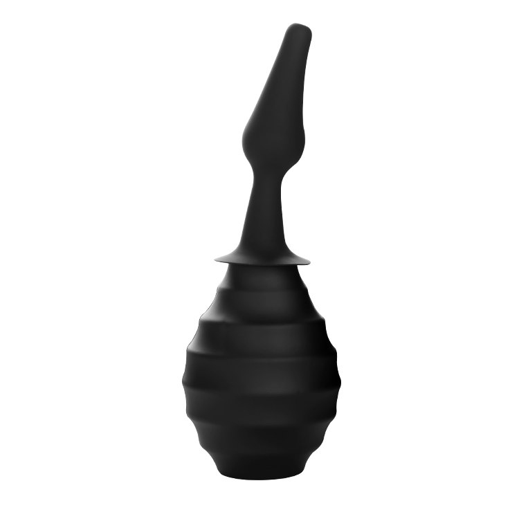 Black Silicone Anal Douche Large Intimdusche Klistier