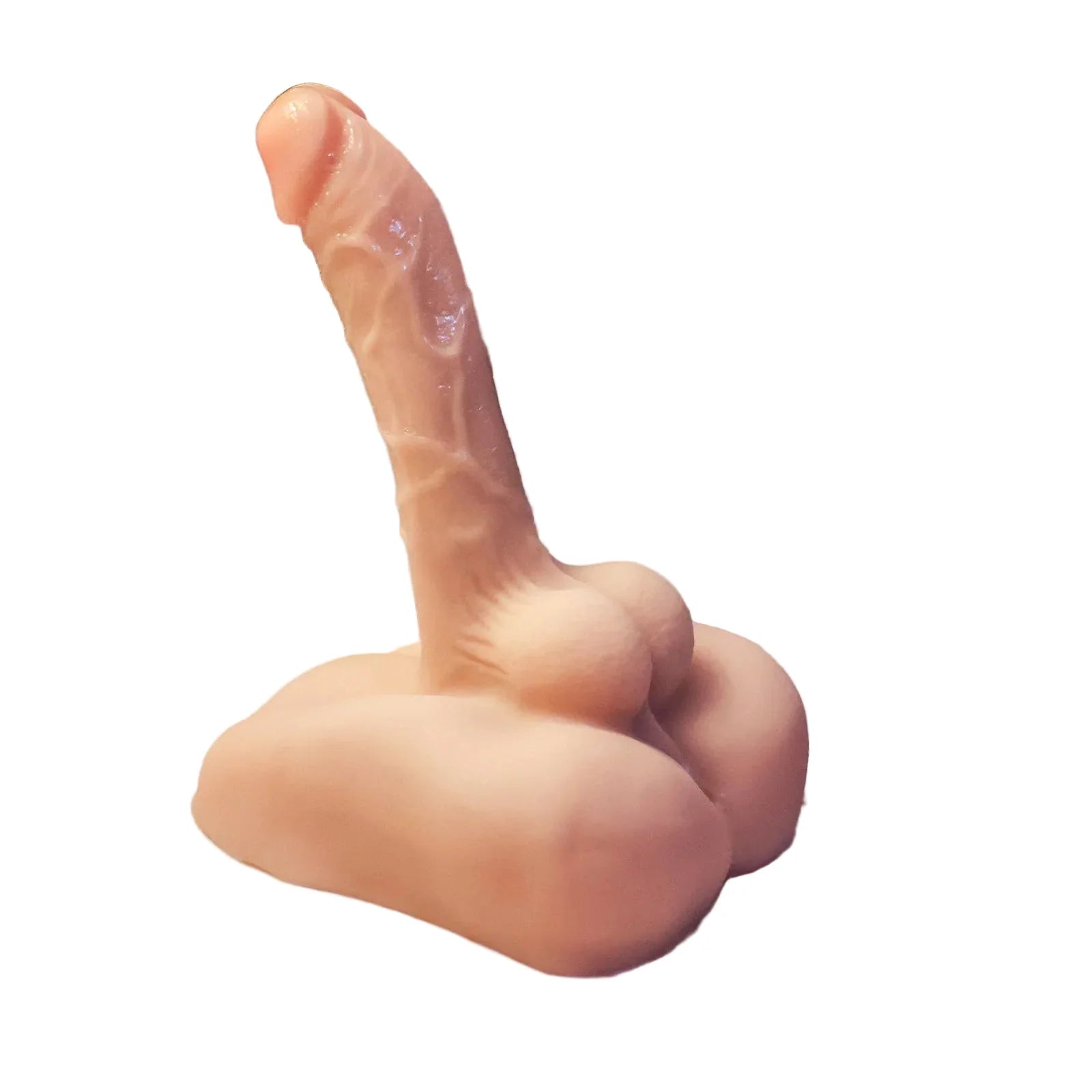 Flesh Male Torso 7 Inch Dildo with Anal